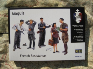 Master Box MB3551 French Resistance